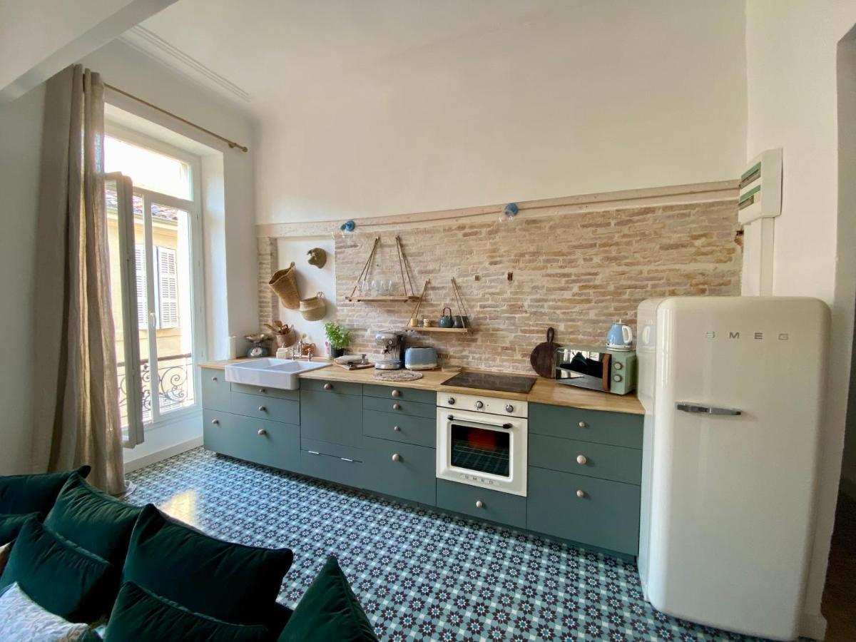 Appartement Haussmannien Rue Pietonne Opera 马赛 外观 照片